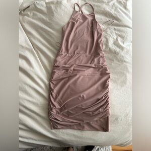 Fashion nova dress pink size small